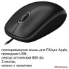 Мышь Logitech B100 Optical USB Mouse (910-003357)