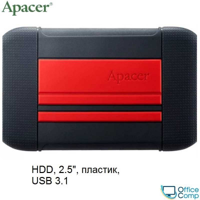Внешний накопитель Apacer AC633 1TB AP1TBAC633R-1