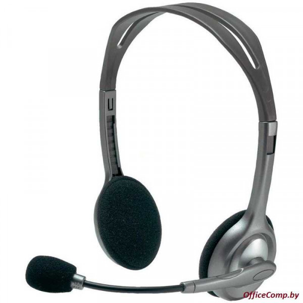 Наушники с микрофоном Logitech Stereo Headset H110 (L981-000271)