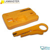 Монтажная площадка с инструментом для разделки кабеля Lanmaster LAN-OK-FIX