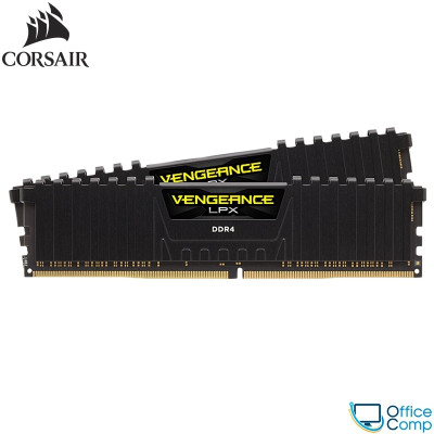 Оперативная память Corsair Vengeance LPX Black 2x4GB DDR4 CMK8GX4M2A2666C16