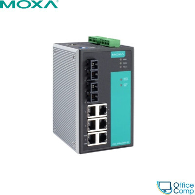 Управляемый коммутатор 2-го уровня Moxa EDS-508A-MM-SC