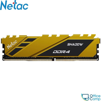 Оперативная память Netac Shadow 16ГБ DDR4 3200 МГц NTSDD4P32SP-16Y