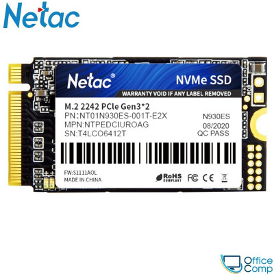 SSD Netac N930ES 1ТB NT01N930ES-001T-E2X