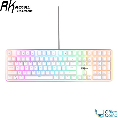 Клавиатура Royal Kludge RK918 RGB (белый, RK Blue)