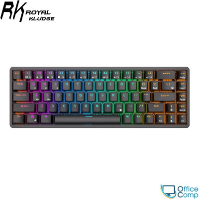 Клавиатура Royal Kludge RKG68 RGB (черный, RK Brown)