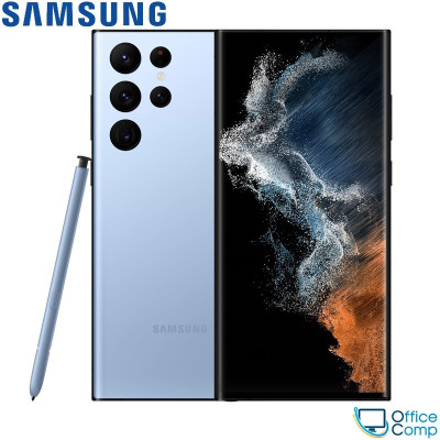 Смартфон Samsung Galaxy S22 Ultra 5G SM-S908B/DS 12GB/512GB (голубой)